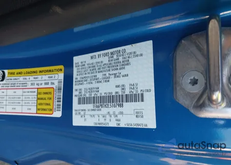 2020 Ford Mustang from USA, damaged, VIN 1FA6P8TH2L5107988